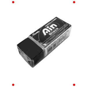 Siyah Düz Yüksek Performanslı Silgi