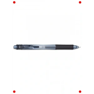 Siyah İnce Uçlu Sıvı Jel Tükenmez Kalem 0.25mm