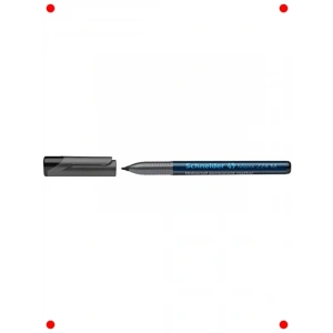 Siyah Kalıcı Marker Kalem - 1.0 mm İnce Uç