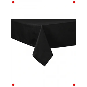 Siyah Masa Örtüsü 150x250cm - Şık ve Kullanışlı