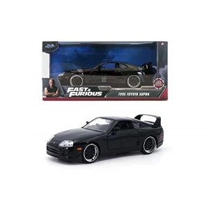 Siyah Model Araba, 1:24 Ölçekli Fast & Furious