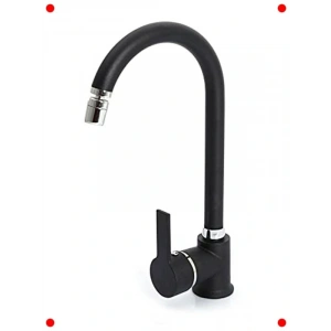 Siyah Pirinç 360° Döner Başlıklı Mutfak sı