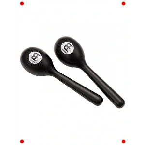 Siyah Plastik Yumurta Marakas Seti