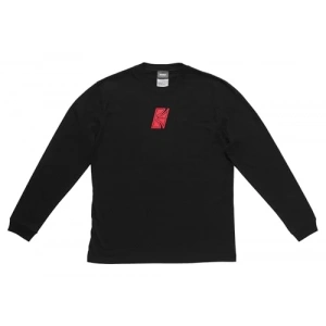 Siyah Uzun Kollu T-Shirt, Rahat Duruş