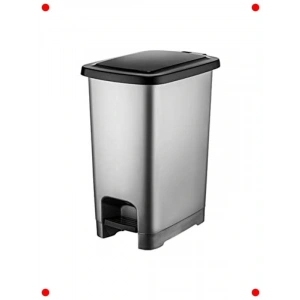 Slim Pedallı 60 Lt Çöp Kovası - Geniş Hacimli