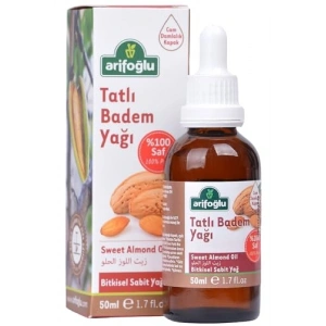 Soğuk Sıkım Tatlı Badem Yağı 50 ml, Bakım ve Nemlendirme