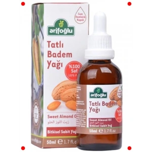 Soğuk Sıkım Tatlı Badem Yağı 50 ml - Cilt & Saç
