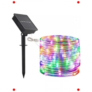 Solar RGB Peri LED Bahçe Aydınlatma (12m, 100 Led)