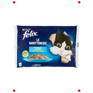 Somonlu & Ton Balıklı Kedi Yaş Maması Çoklu Paket 4x85gr