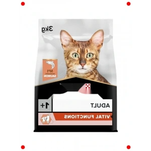 Somonlu ve Pirinçli Yetişkin Kedi Maması 3 Kg