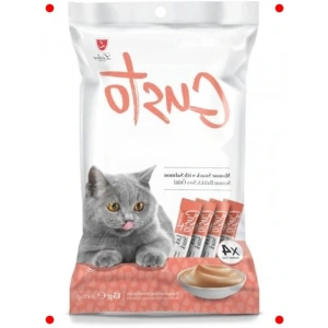 Somonlu Yetişkin Kedi Sıvı Ödül Maması 60 Gram
