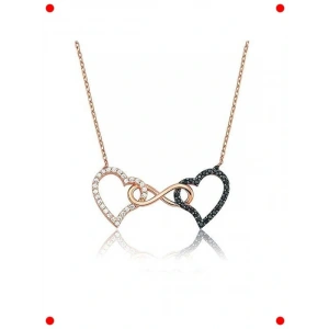 Sonsuza Dek Beraber İki Kalp Kolye