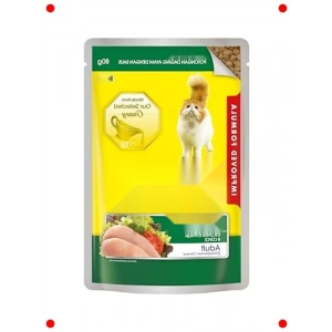 Sos İçinde Parça Tavuk Eti 80 gr Kedi Konservesi