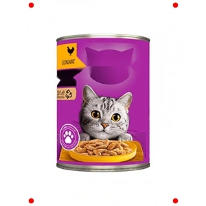 Soslu Tavuklu Yetişkin Kedi Konservesi 400 gr