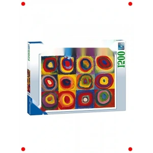 Soyut Sanat Desenli 1500 Parça Yapboz