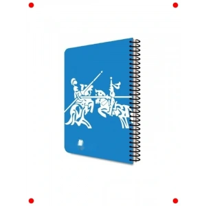 Spiralli Defter | PP Kapak | Kareli | 140 Yaprak