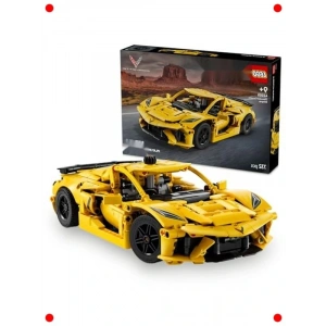 Sportif Otomobil Model Yapım Seti (Teknik Detlı)