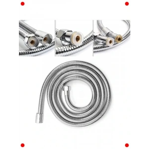 Spralli Örgülü Duş Hortumu - 200 cm