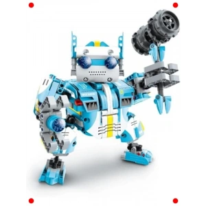 STEM Savaşçı Robot Yapım Seti - 502 Parça Eğitici Blok