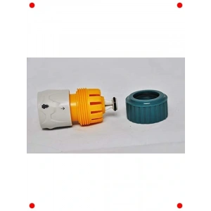 Stoplu Hortum Bağlantı Adaptörü 3/4