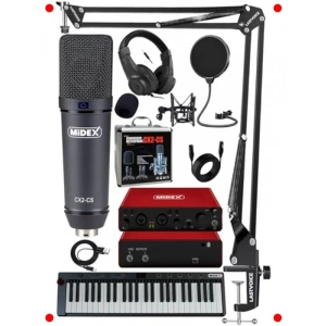 Stüdyo Başlangıç Paketi 4: Ses Kartı, MIDI, Mikrofon