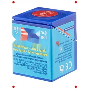 Su Bazlı İpek Ateş Kırmızısı Maket sı - 18 ml