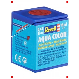 Su Bazlı Maket Boyası - Karmen Kırmızısı Mat 18ml
