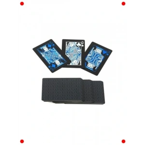 Su çirmez Oyun Kartları Destesi - Mavi Parlak (54 Adet)