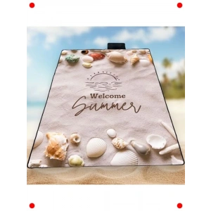 Su Geçirmez Kum Tutmaz Çok Amaçlı Plaj & Piknik Örtüsü