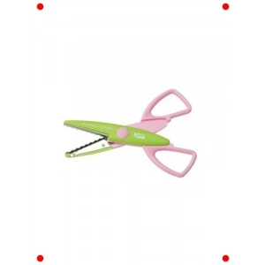 Sufle Desenli Şekilli Makas