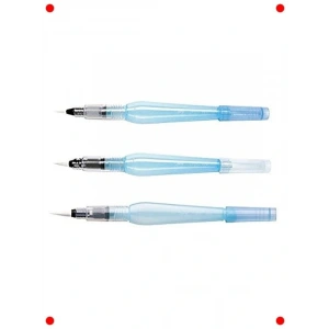 Sulu  Fırça Seti - 3 Adet Sanat Malzemesi