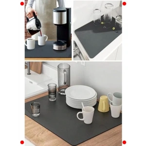 Süper Eci krofiber Bulaşık Kurutma Matı