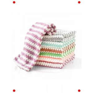 Süper Eci Yumuşak Mutfak Bezi Seti - 3 Adet Zikzak