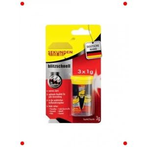 Süper Güçlü Mini Yapıştırıcı Seti, 3 Adet