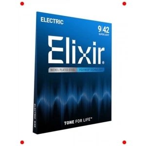 Süper Hafif Elektro Gitar Teli Seti (09-42)