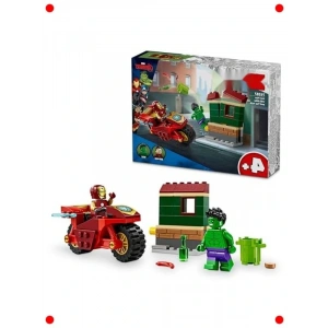 Süper Kahraman Motosikleti Yapım Seti - 4+ Yaş