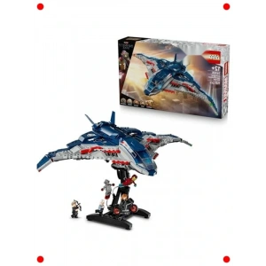 Süper Kahraman Uçağı Yapım Seti 1131 Parça