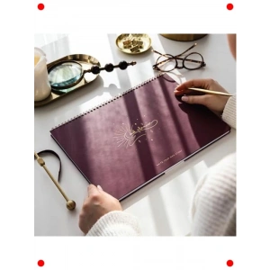 Süresiz Haftalık Spiralli Masaüstü Planlayıcı