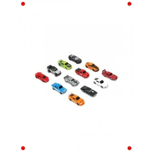 Sürpriz Hızlı Yarış Nano Figür Araba Paketi