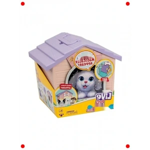 Sürpriz Yavru Köpek Kulübesi Oyun Seti - Pembe ve Mor