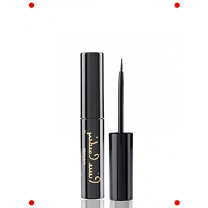 Suya Dayanıklı İnce Uçlu Siyah Likit Eyeliner