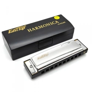 T10-3-D 10 Delikli Çelik Harmonica