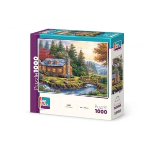 Tahta Köprü Yapboz: 1000 Parça Puzzle Deneyimi