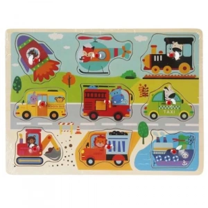 Tahta Raptiyeli Bultak Puzzle ile Eğlenceli Öğrenme
