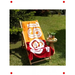 Taraftar Logolu %100 Pamuk Plaj Havlusu