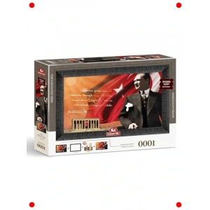 Tarihi Temalı 1000 Parça Çerçeveli Yapboz