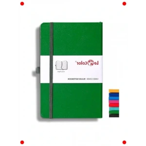 Tarihsiz Klasik Çizgili Defter, Yeşil