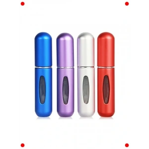 Taşınabilir Doldurulabilir Parfüm Atozer Seti (4x5ml)