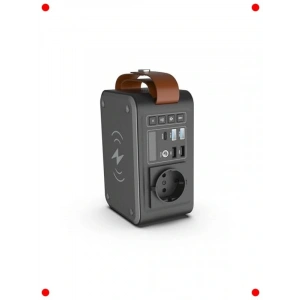 Taşınabilir Güç İstasyonu: Kablosuz Şarj ve Güneş Desteği