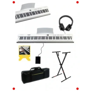 Taşınabilir Klanır Dijital Piyano - 88 Tuş, BT